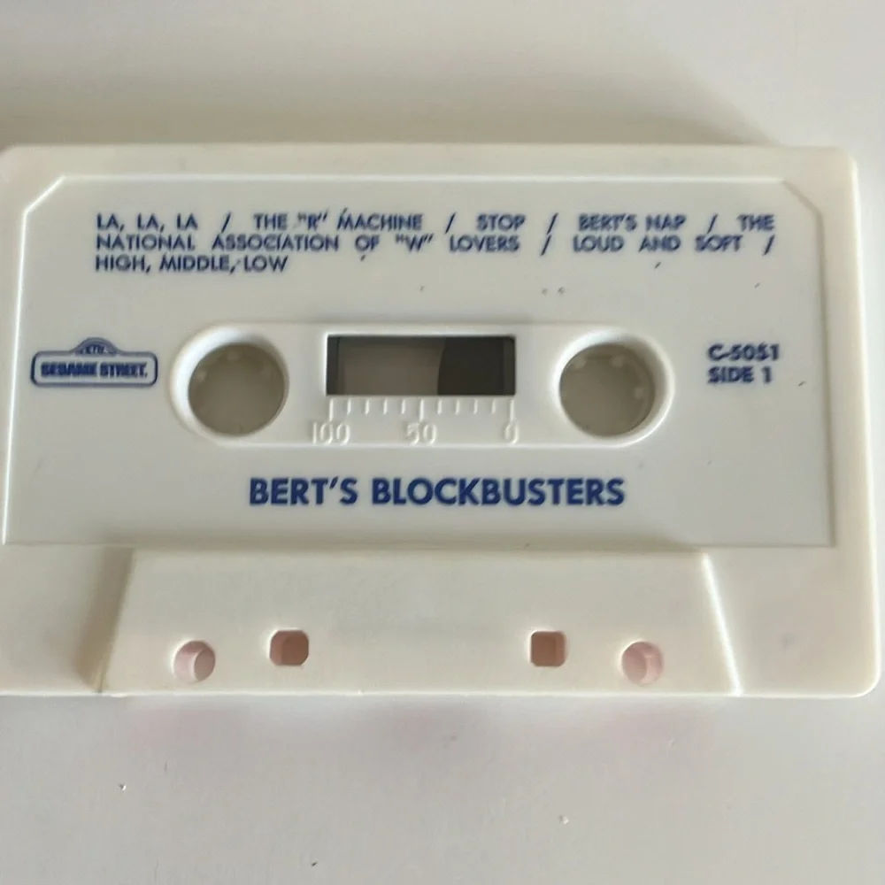 Vintage Best of Sesame Street Cassette Tapes + 2 Bonus Tapes - Picture 5 of 9